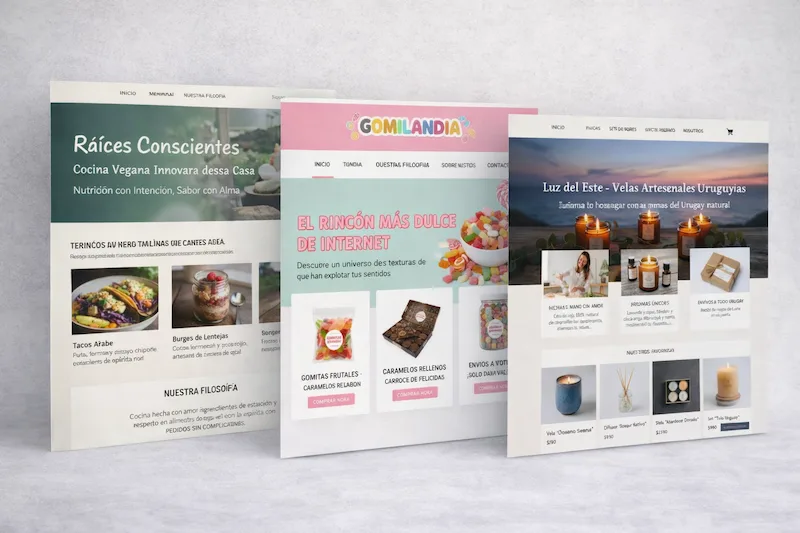 Landing page emprendedores Uruguay